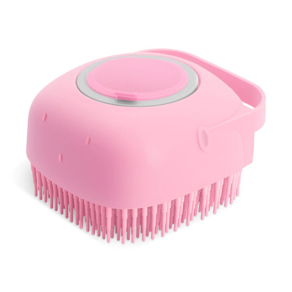 Dog Shampoo Massage Brush Comb Scrubber