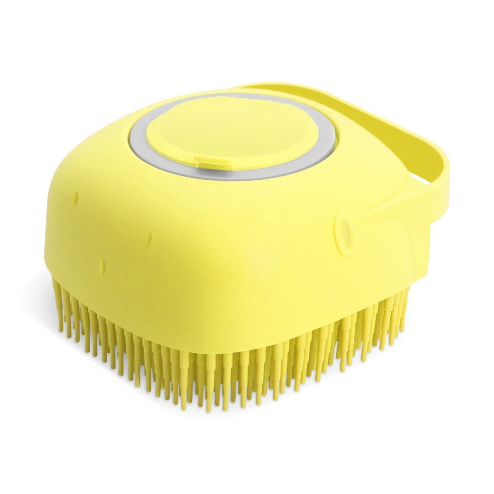 Dog Shampoo Massage Brush Comb Scrubber