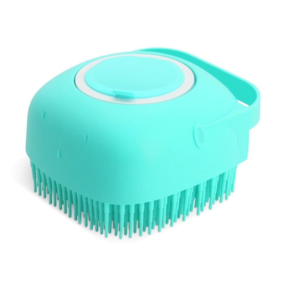 Dog Shampoo Massage Brush Comb Scrubber